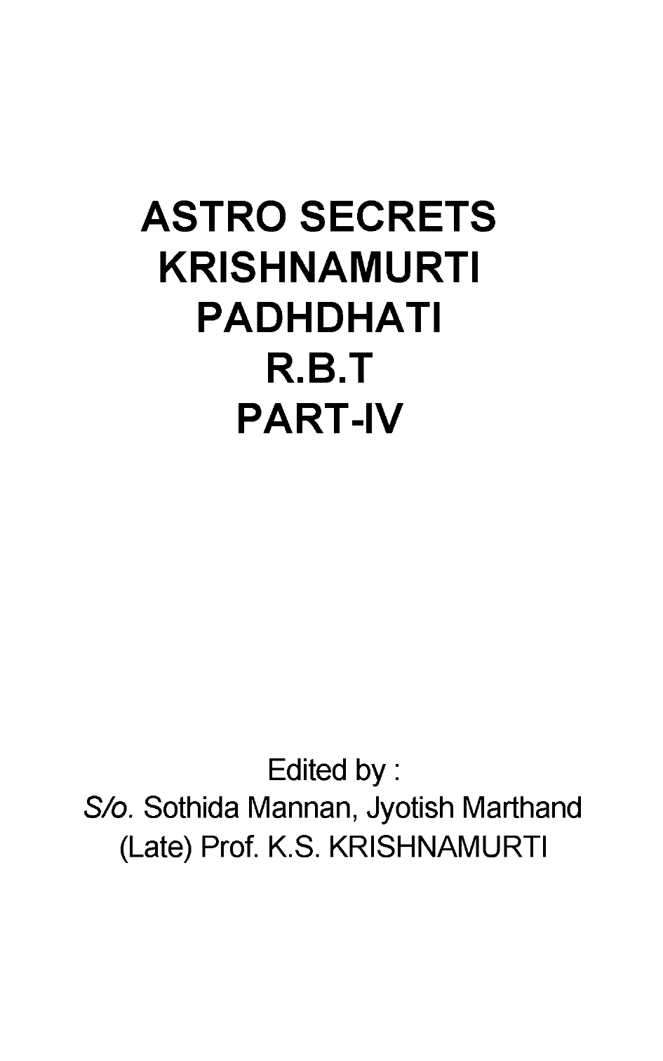 Jyotish_Astro secrets _ KP Part4(1)_0